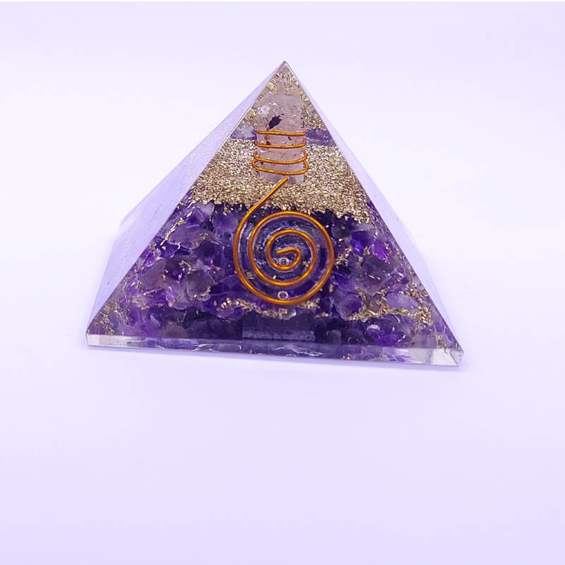 ORGON AMETHYST PYRAMID BIG