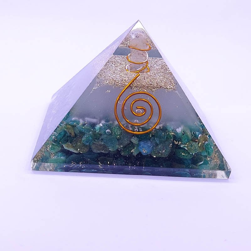 ORGON GREEN JADE PYRAMID