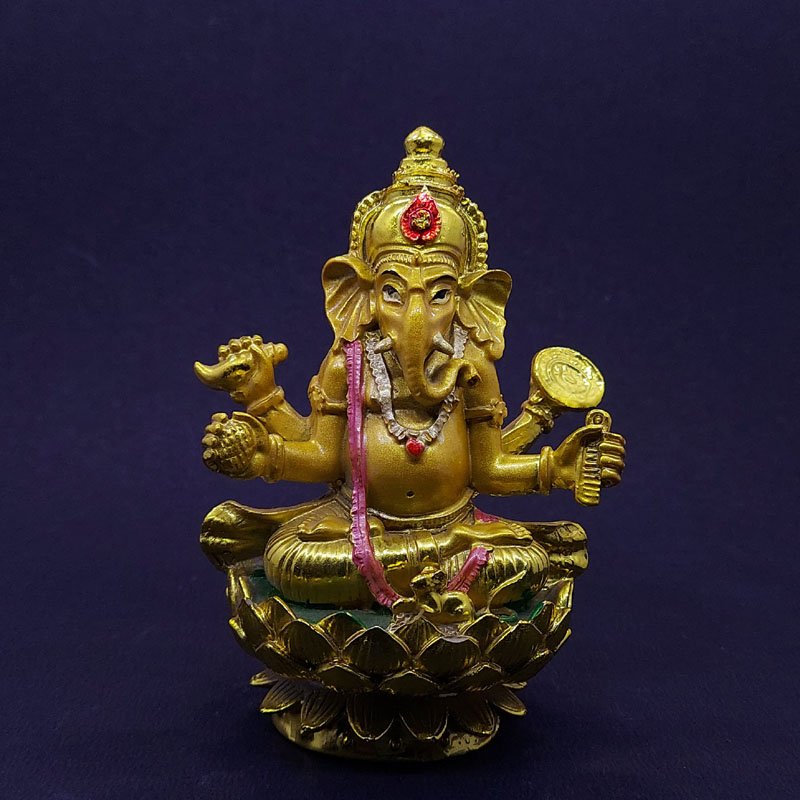 GANESH GOLD LOTUS