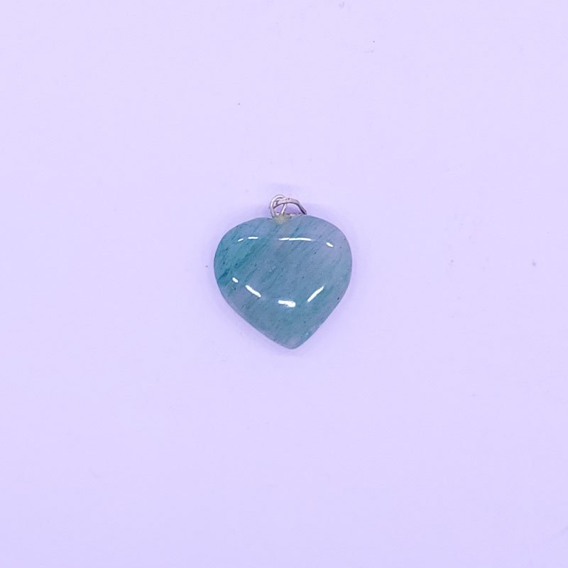 JADE LOCKET HEARTEN SHAPE