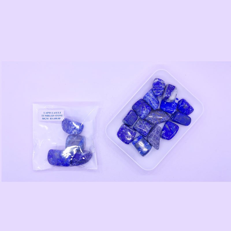 LAPIS LASULI TUMBLES 50GM