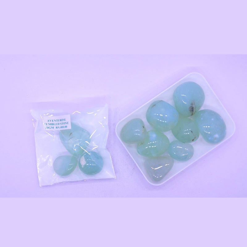 GREEN AVENTURIN TUMBLES 50GM