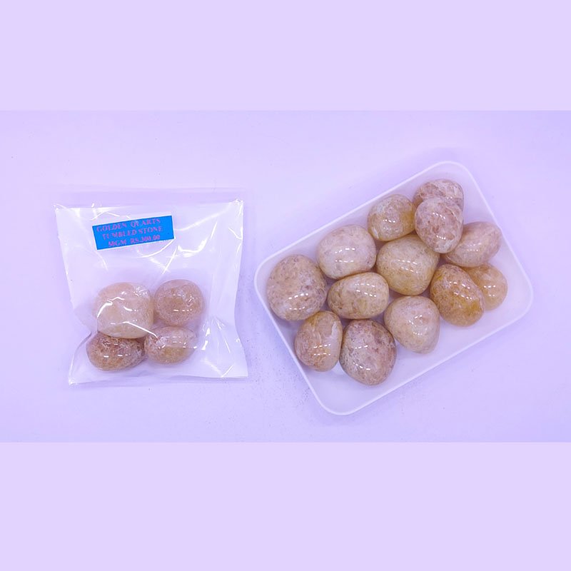 GOLDEN QUARTS TUMBLES 50GM