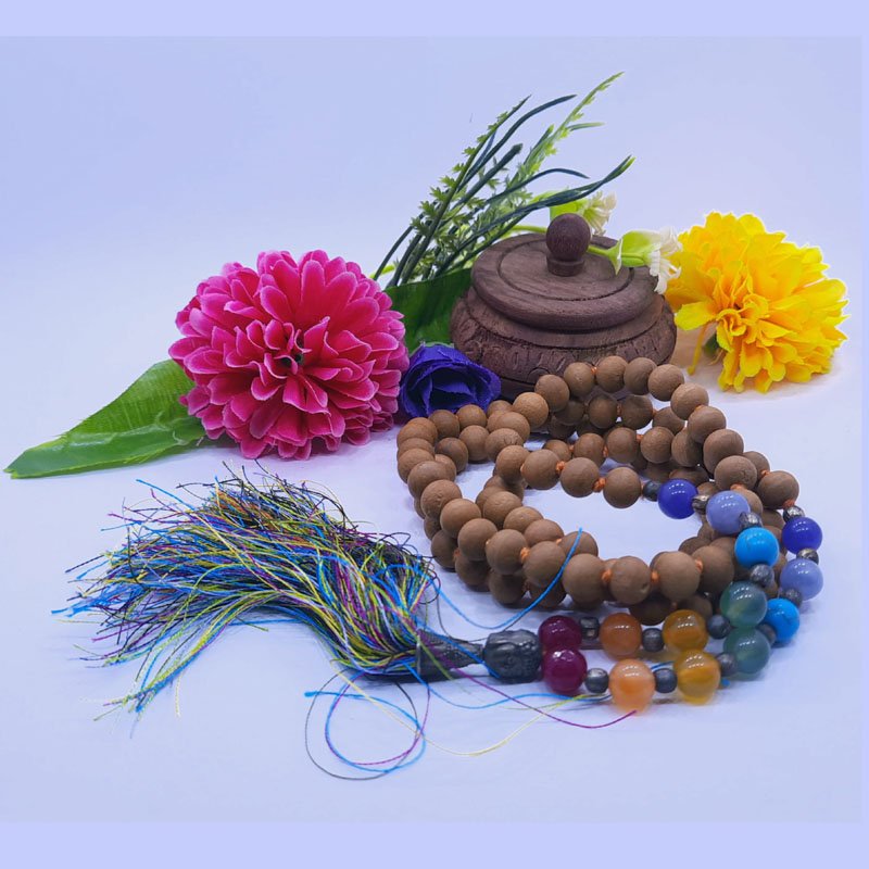 CHANDANA MALAI 8MM 108 BEADS