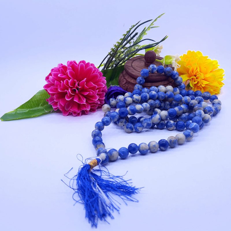 SODALITE MALAI 8MM 108 BEADS