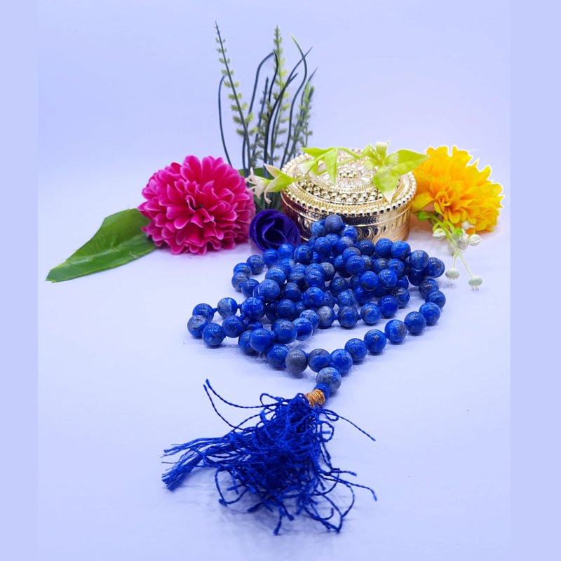 LAPIS LAZULI MALAI 6MM 108 BEADS