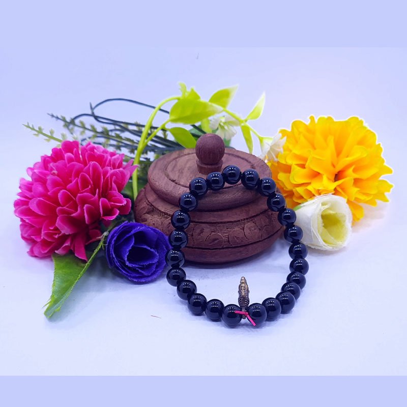 BLACK OBSIDIAN BRACELET