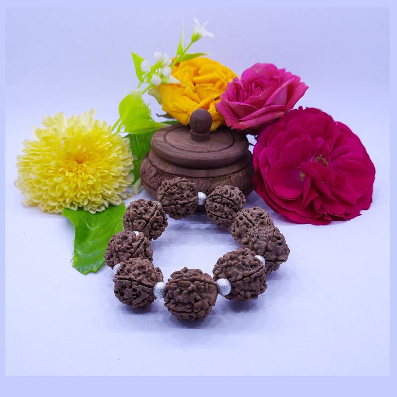RUDRAKSHAM + RASAMANI BRACELET