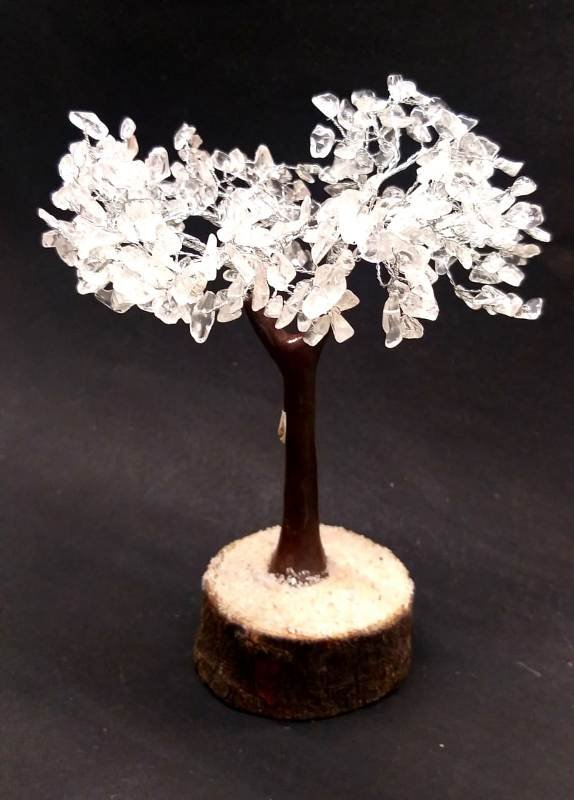 ROCK CRYSTAL GEM TREE