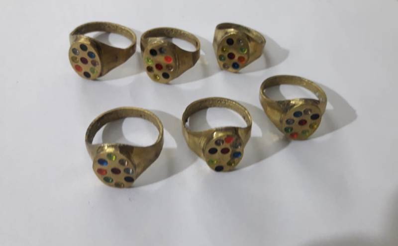 PANCHA DHATU PARAD NAVAGRAHA RING