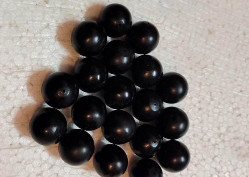 KARUNGALI  - EBONY WOOD BEAD 32MM
