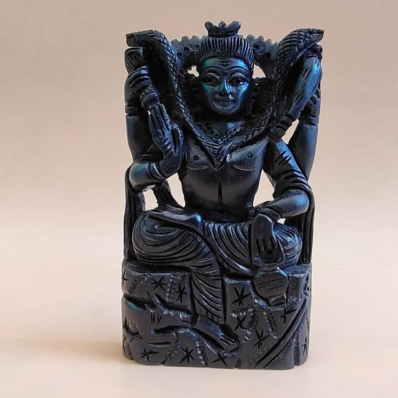 KARUNGALI SHIVAN STATUE 3 INCHES